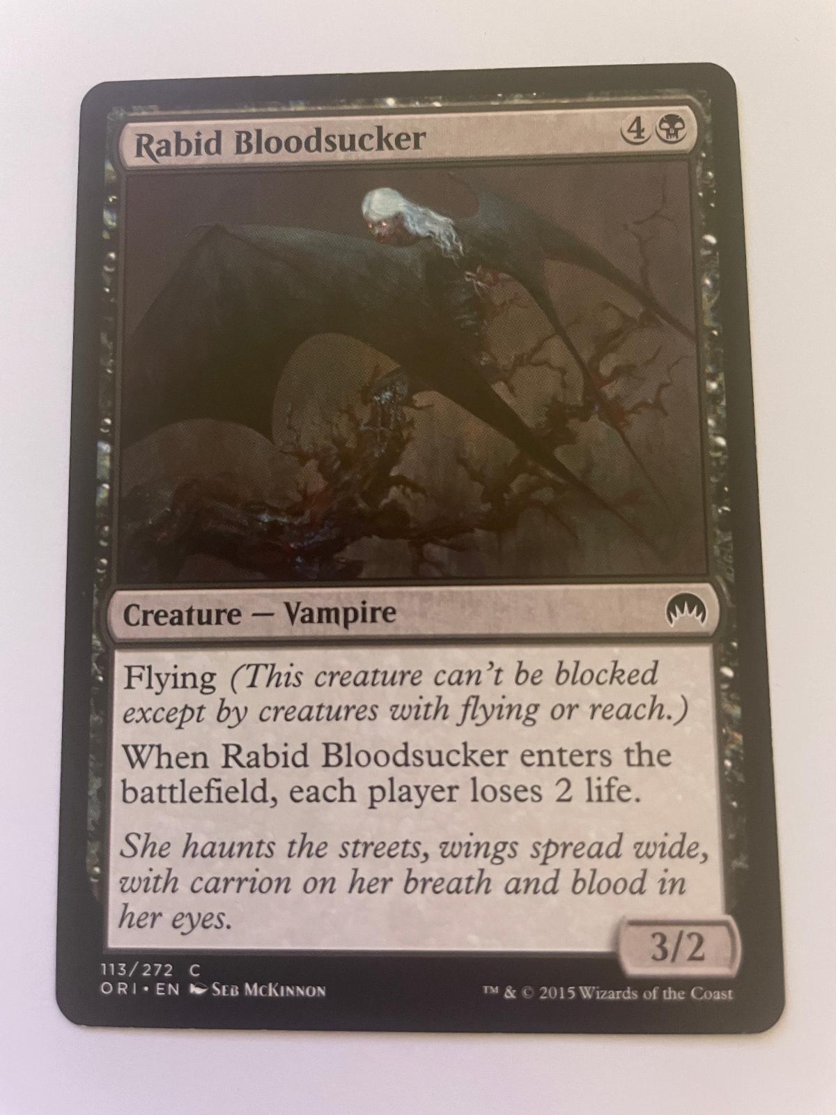 Rabid Bloodsucker 113 Common Magic Origins Magic: The Gathering Near Mint