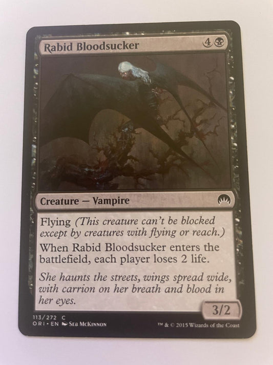 Rabid Bloodsucker 113 Common Magic Origins Magic: The Gathering Near Mint