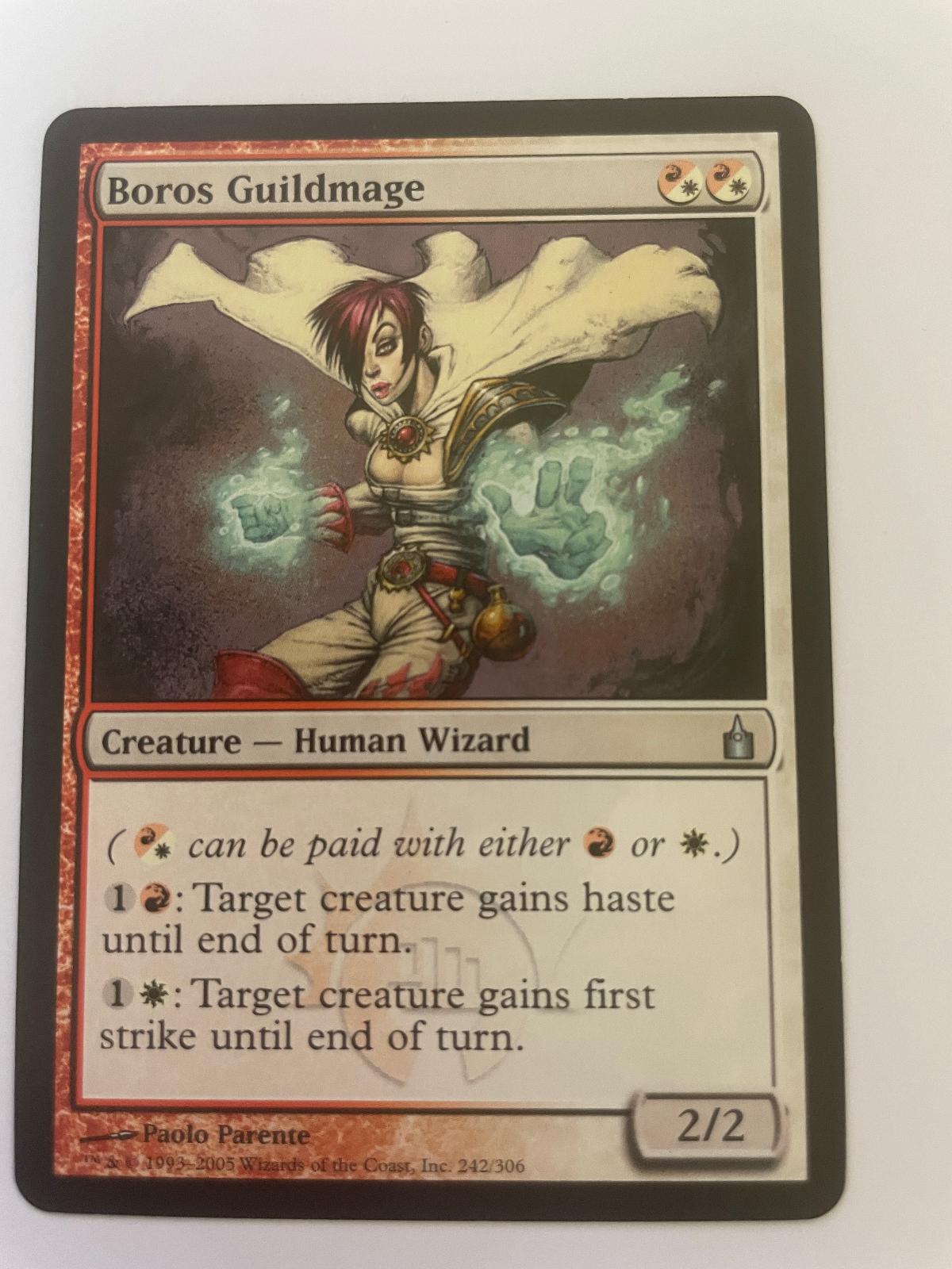Boros Guildmage 242 Uncommon Ravnica: City of Guilds Magic: The Gathering NM