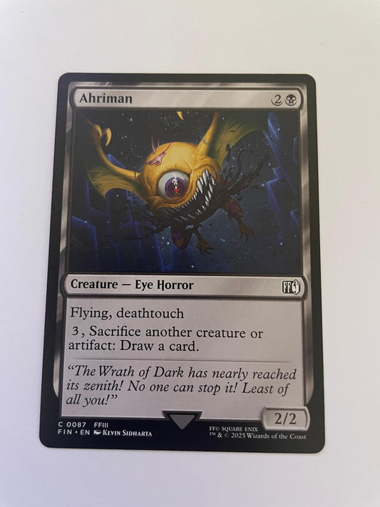 Ahriman 87 Common FINAL FANTASY Magic: The Gathering Near Mint