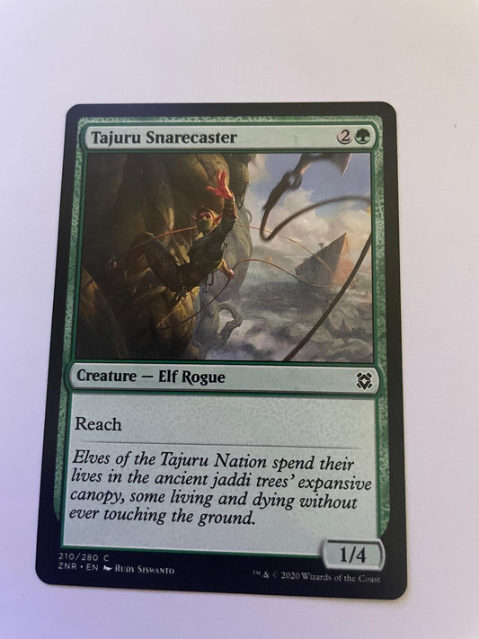 Tajuru Snarecaster 210 Common Zendikar Rising Magic: The Gathering Near Mint
