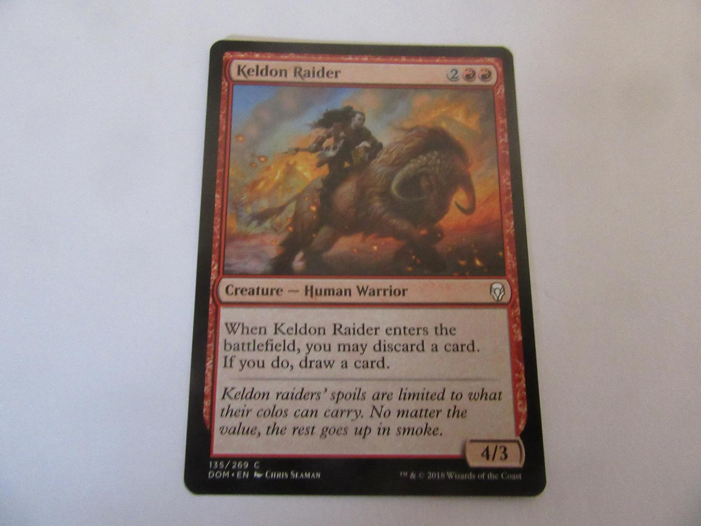 Keldon Raider 135 Dominaria NM