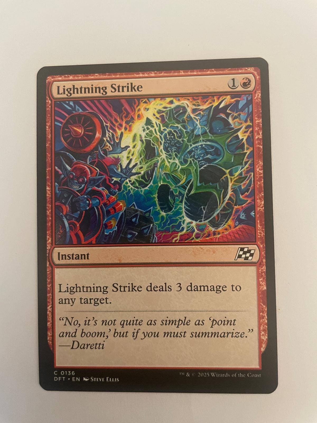 Lightning Strike 136 Aetherdrift DFT NM