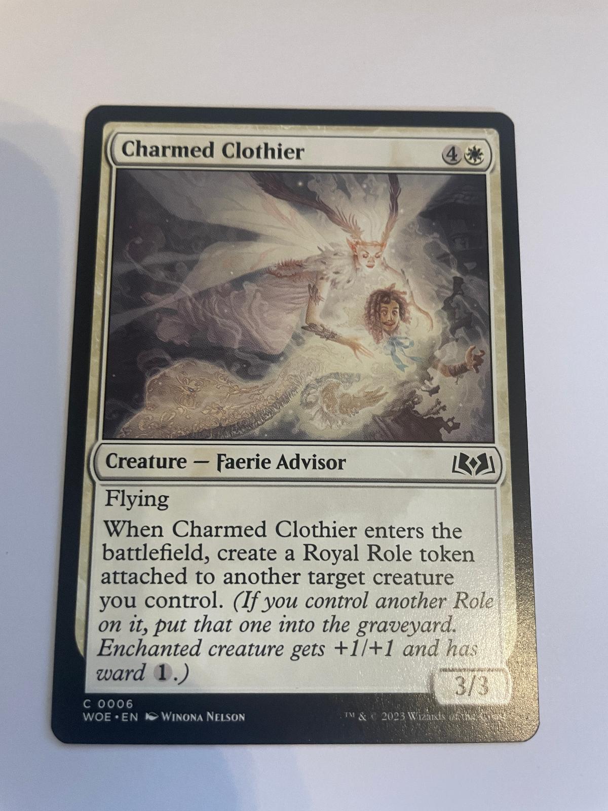 Charmed Clothier 6 Wilds of Eldraine NM