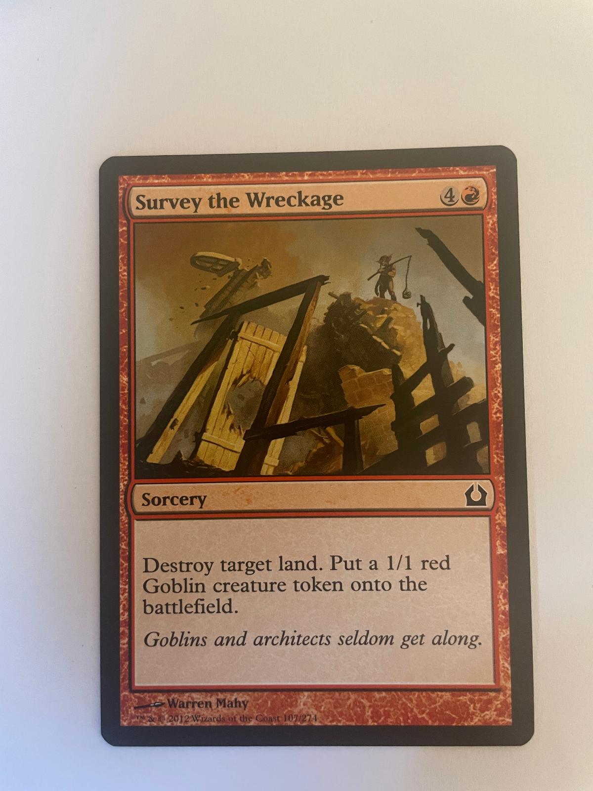 Survey the Wreckage 107 Return to Ravnica RTR NM