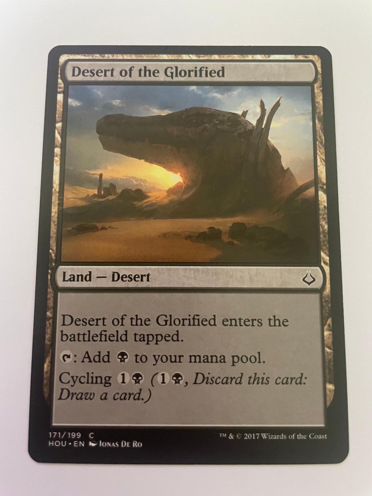 Desert of the Glorified 171 Common Hour of Devastation Magic: The Gathering NM