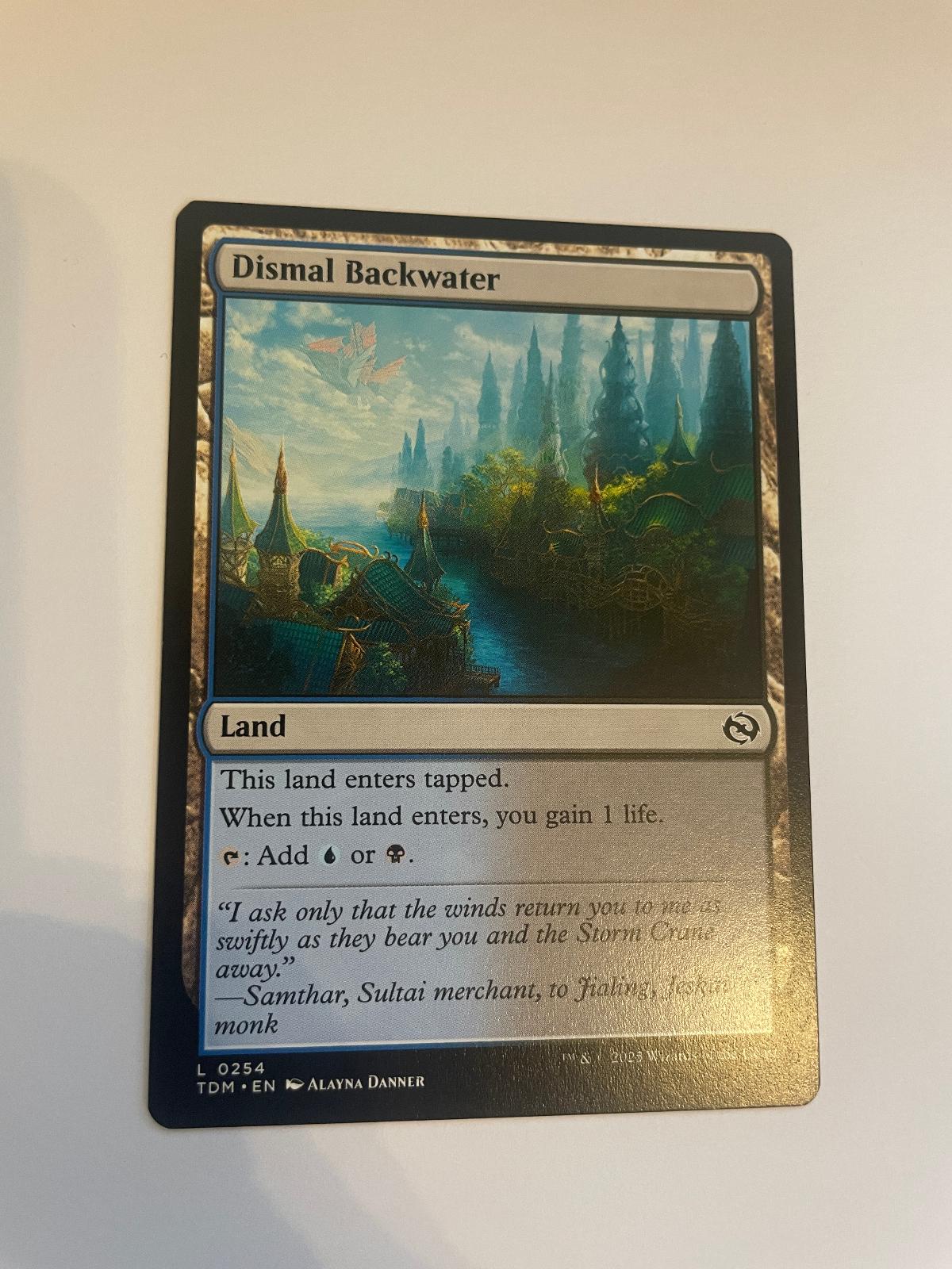 Dismal Backwater 254 Tarkir: Dragonstorm NM