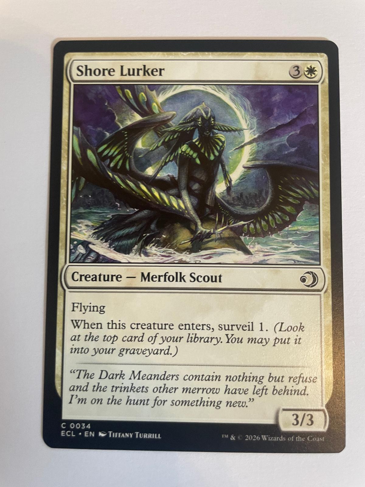 Shore Lurker 34 Lorwyn Eclipsed ECL NM
