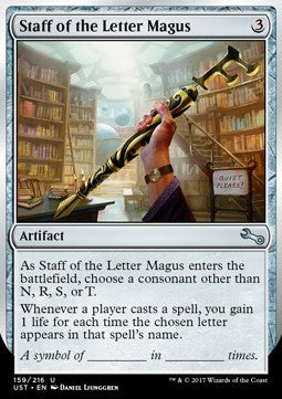 Staff of the Letter Magus