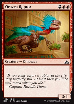 Orazca Raptor