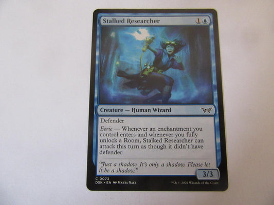 Stalked Researcher 73 Duskmourn: House of Horror NM