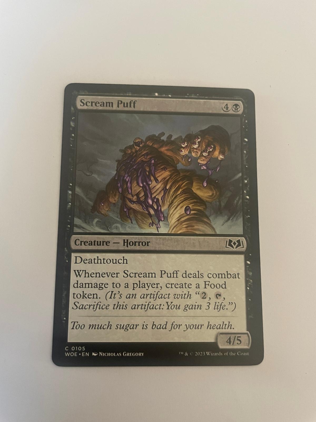 Scream Puff 105 Wilds of Eldraine WOE NM