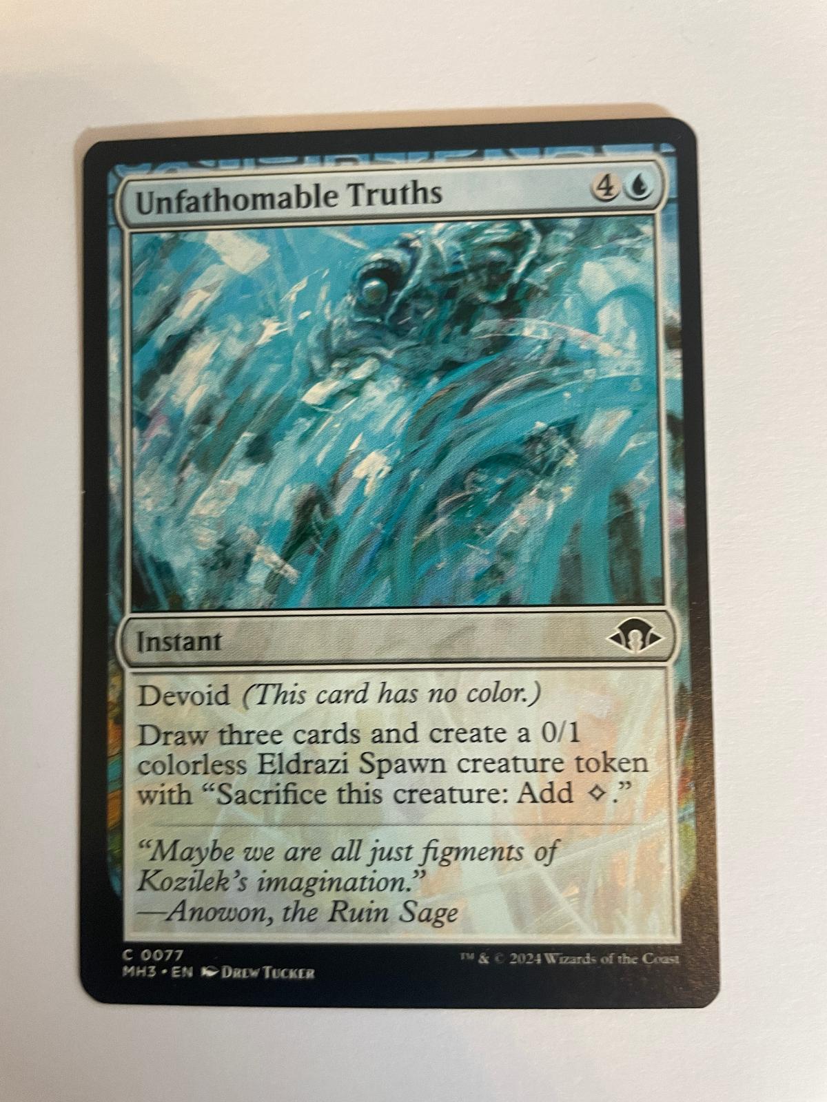 Unfathomable Truths 77 Modern Horizons 3 NM