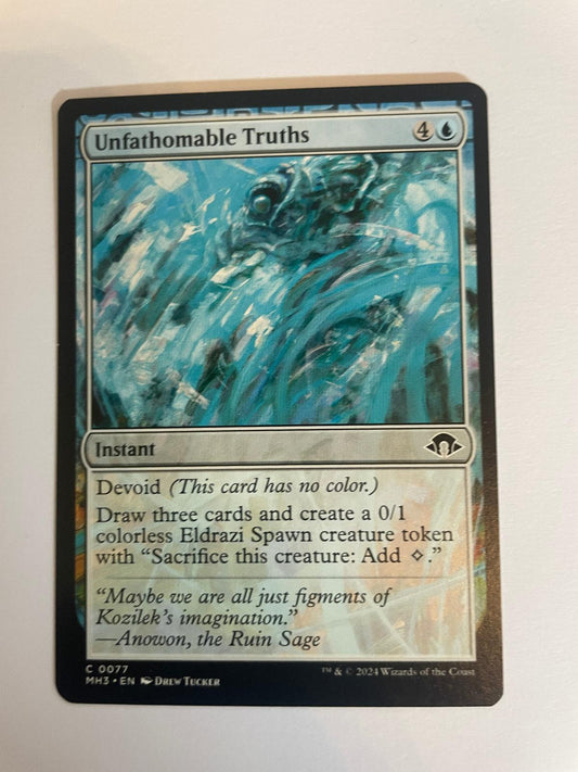 Unfathomable Truths 77 Modern Horizons 3 NM