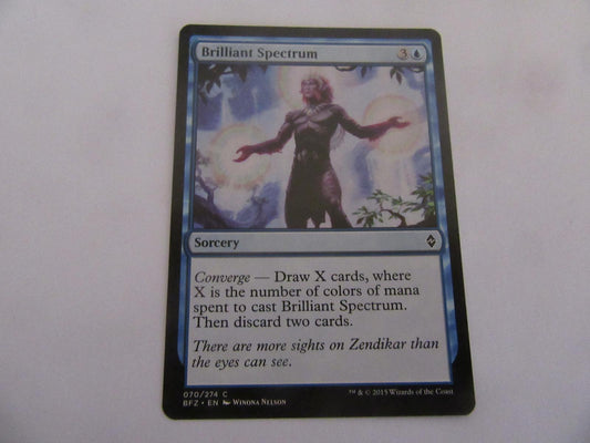 Brilliant Spectrum 70 Battle for Zendikar NM