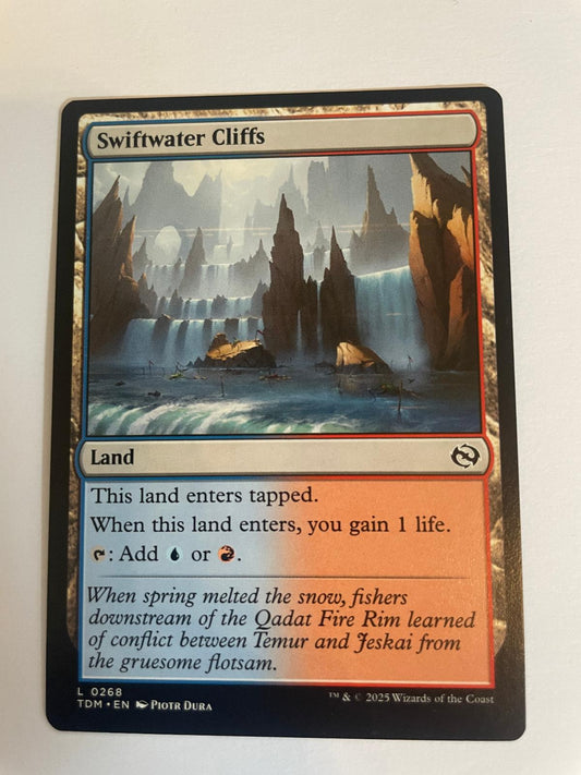 Swiftwater Cliffs 268 Tarkir: Dragonstorm NM