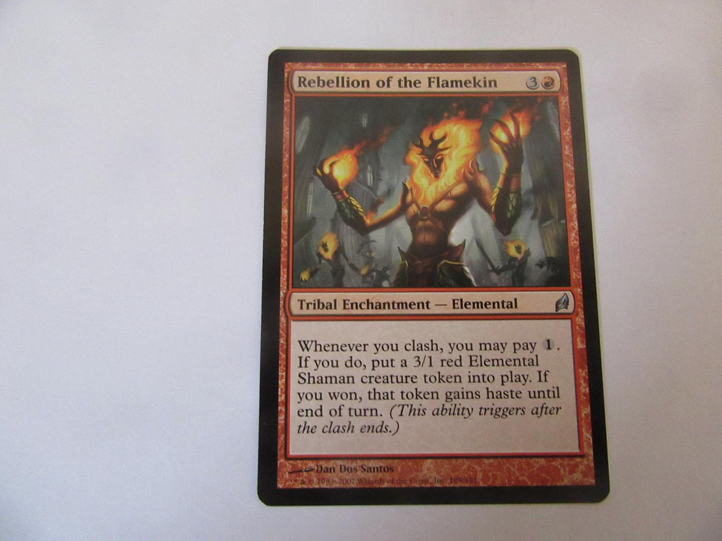 Rebellion of the Flamekin 188 Lorwyn NM