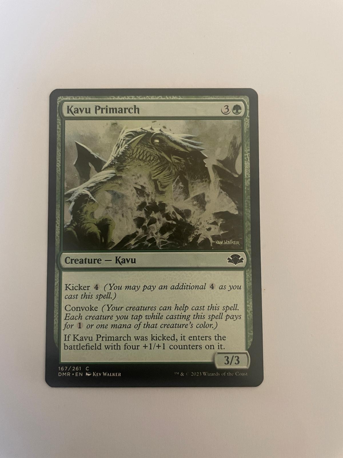 Kavu Primarch 167 Dominaria Remastered DMR NM
