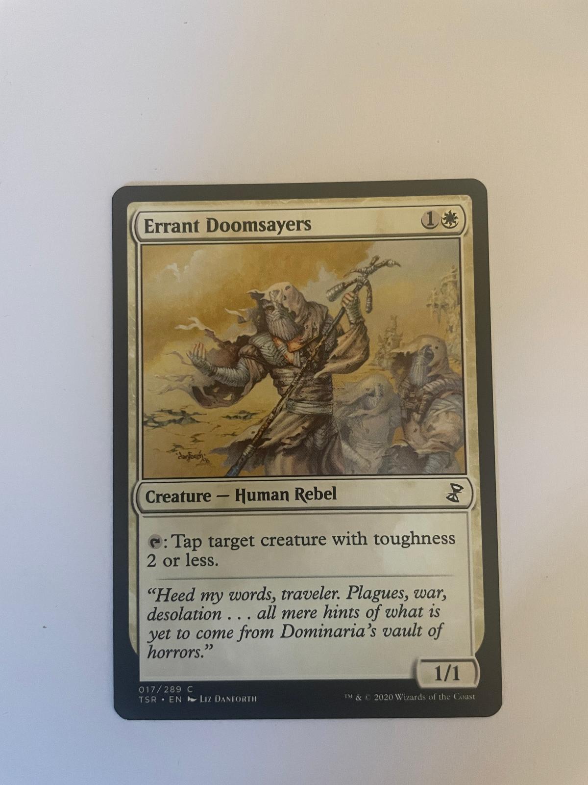 Errant Doomsayers 17 Time Spiral: Remastered TSR NM