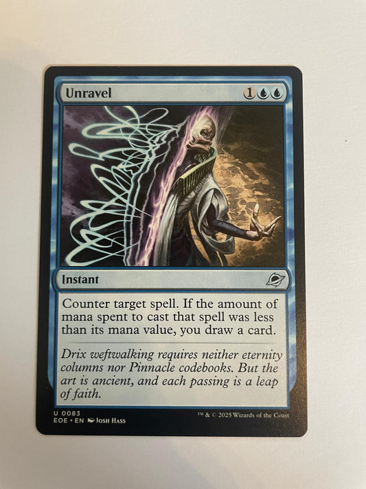 Unravel 83 Edge of Eternities NM