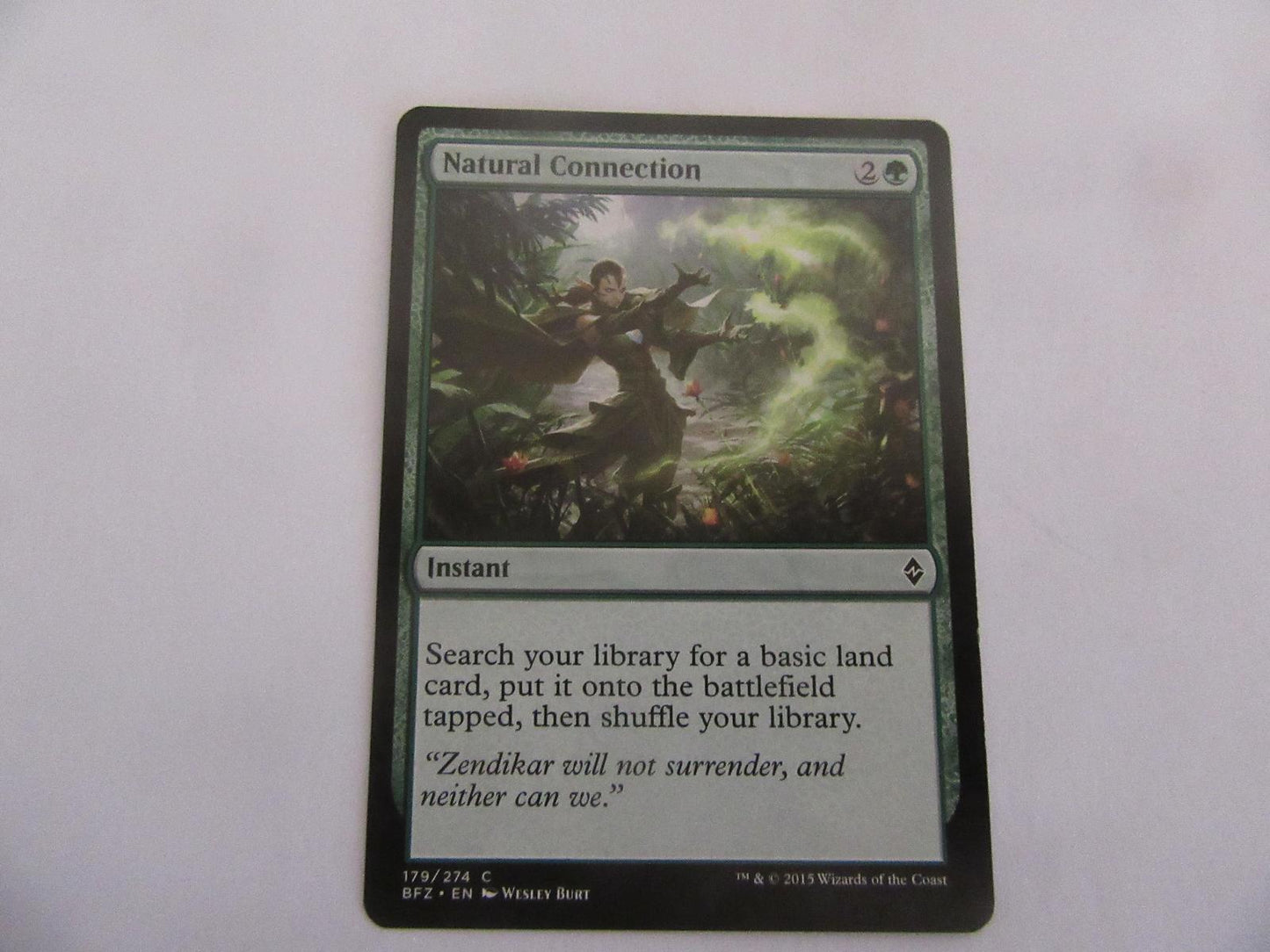 Natural Connection 179 Battle for Zendikar NM