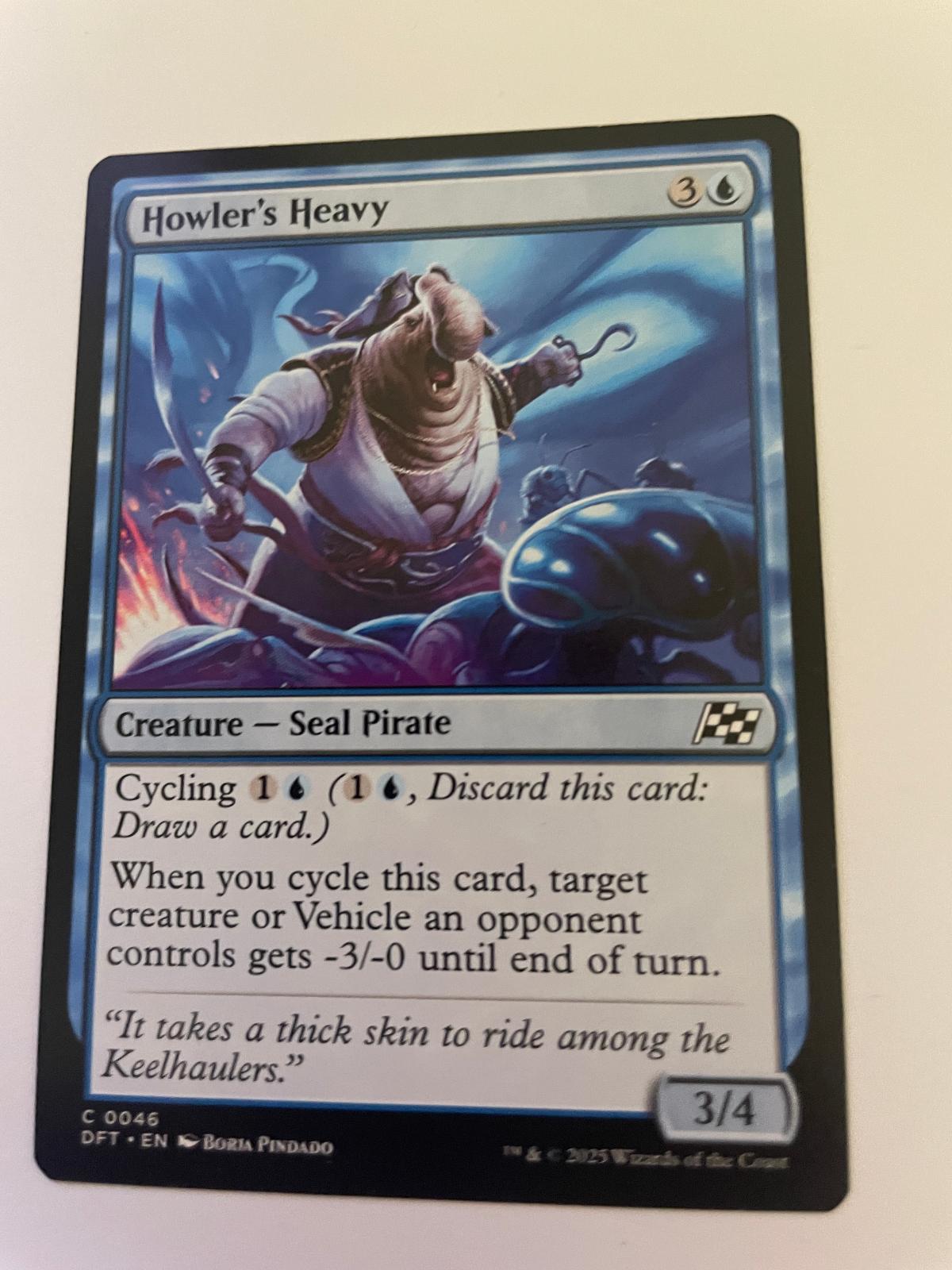 Howler's Heavy 46 Common Aetherdrift Magic: The Gathering Near Mint