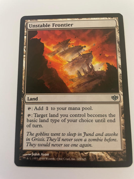 Unstable Frontier 145 Uncommon Conflux Magic: The Gathering Near Mint