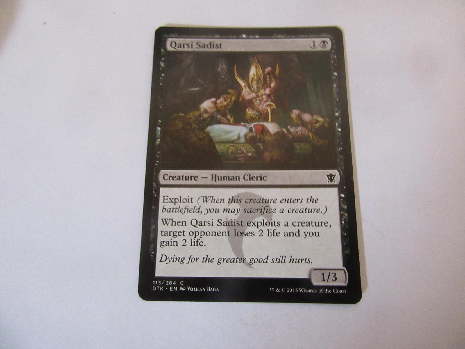 Qarsi Sadist 113 Dragons of Tarkir NM