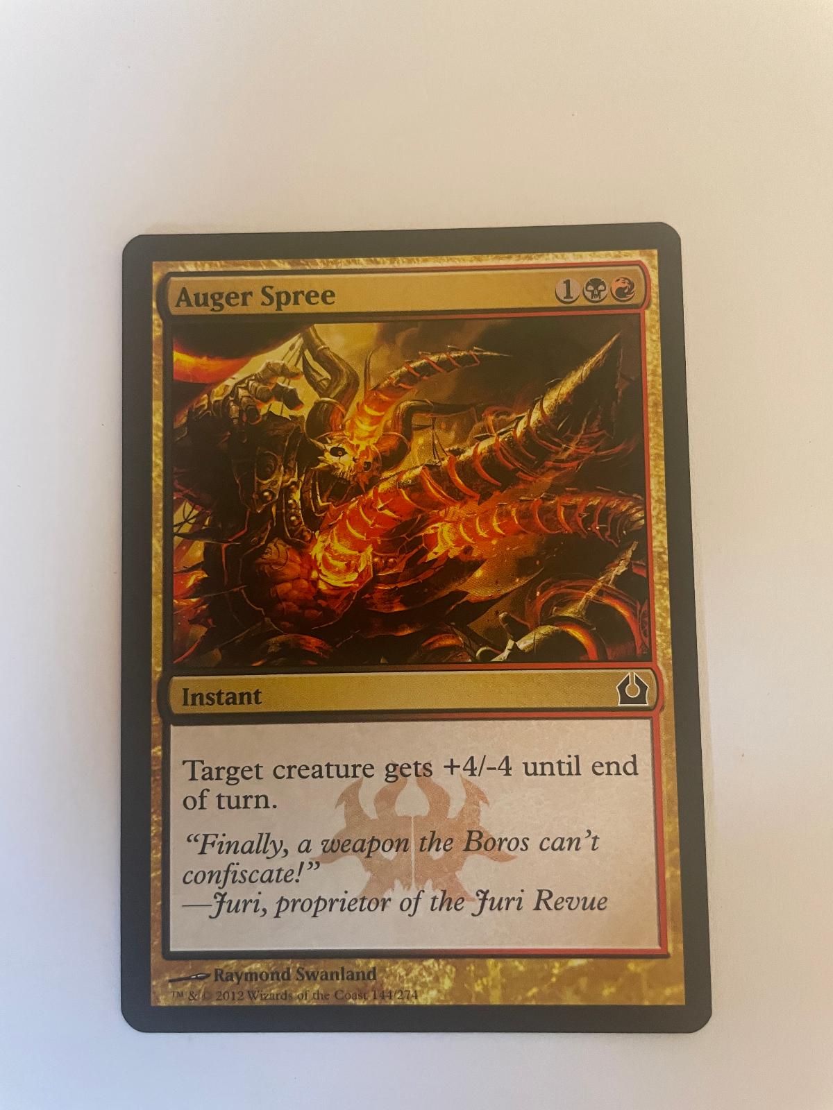 Auger Spree 144 Return to Ravnica RTR NM
