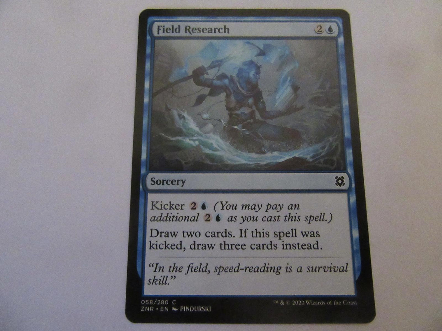 Field Research 58 Zendikar Rising NM