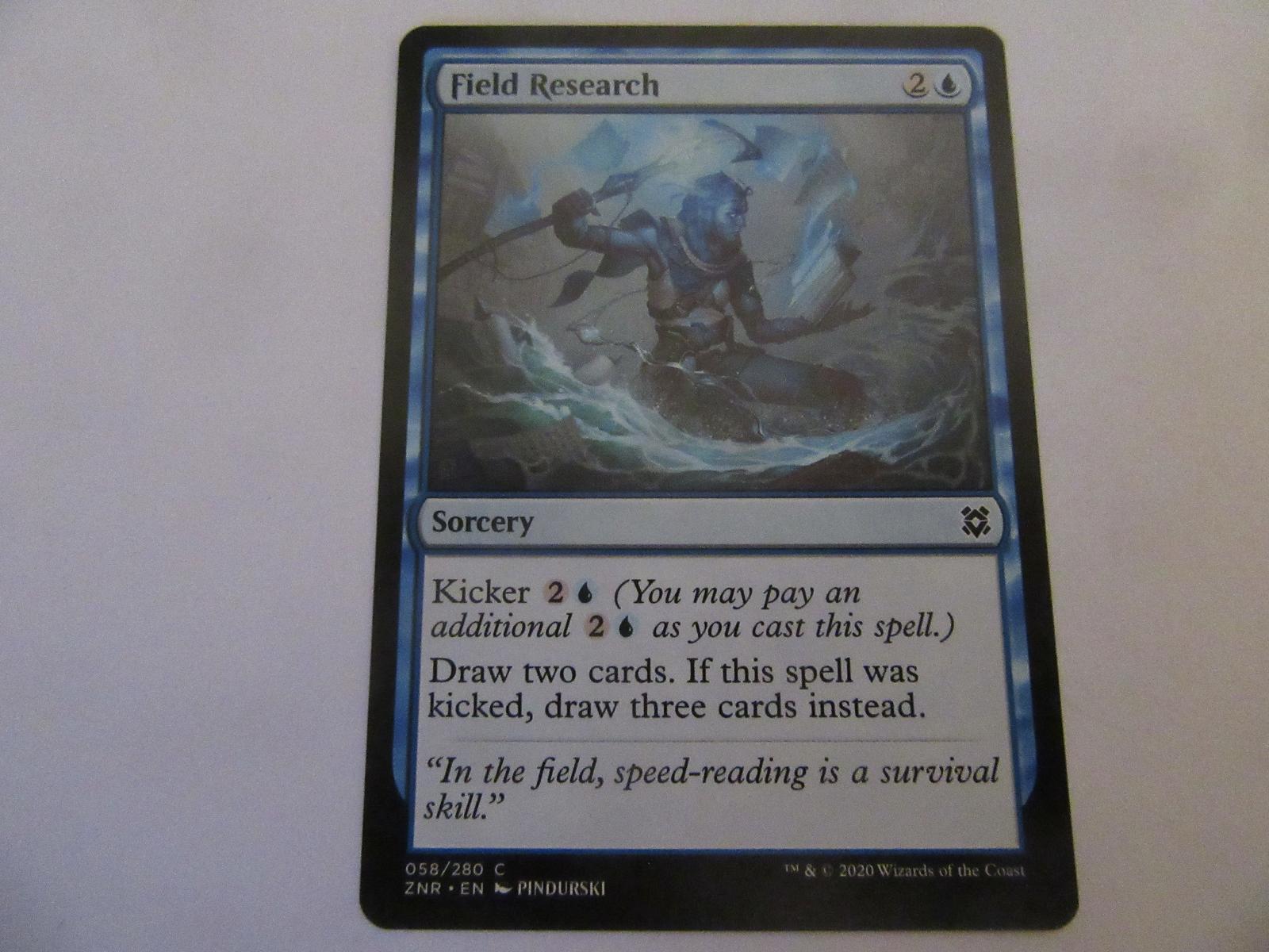 Field Research 58 Zendikar Rising NM