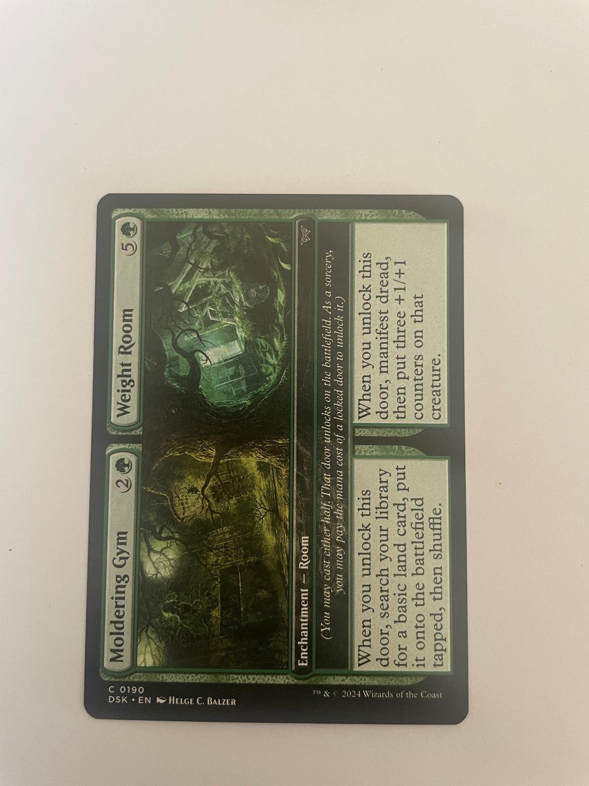 Moldering Gym // Weight Room 190 Duskmourn: House of Horror DSK NM