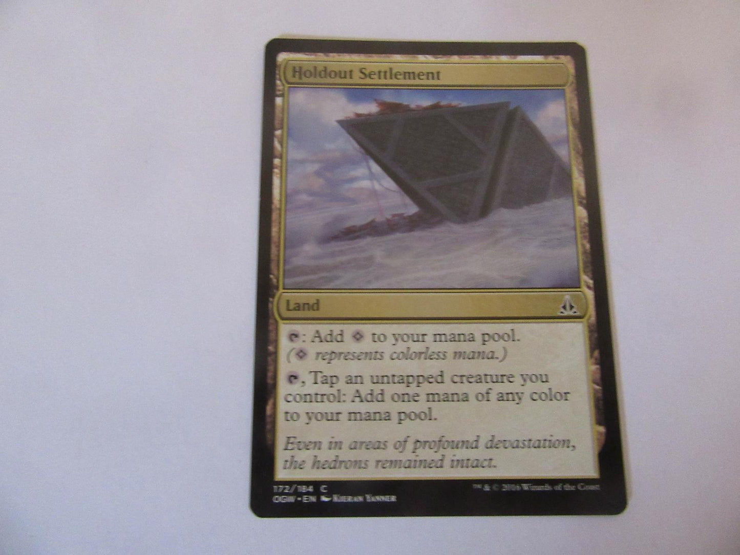 Holdout Settlement 172 Oath of the Gatewatch NM