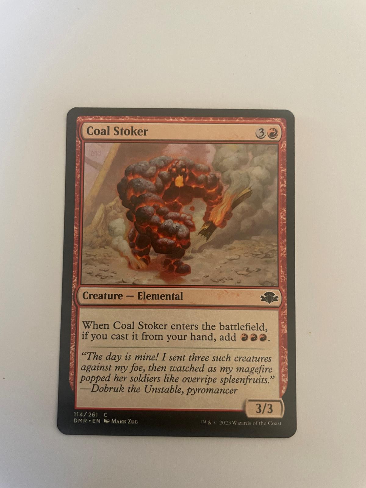 Coal Stoker 114 Dominaria Remastered DMR NM