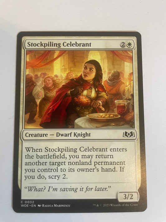 Stockpiling Celebrant 32 Wilds of Eldraine NM