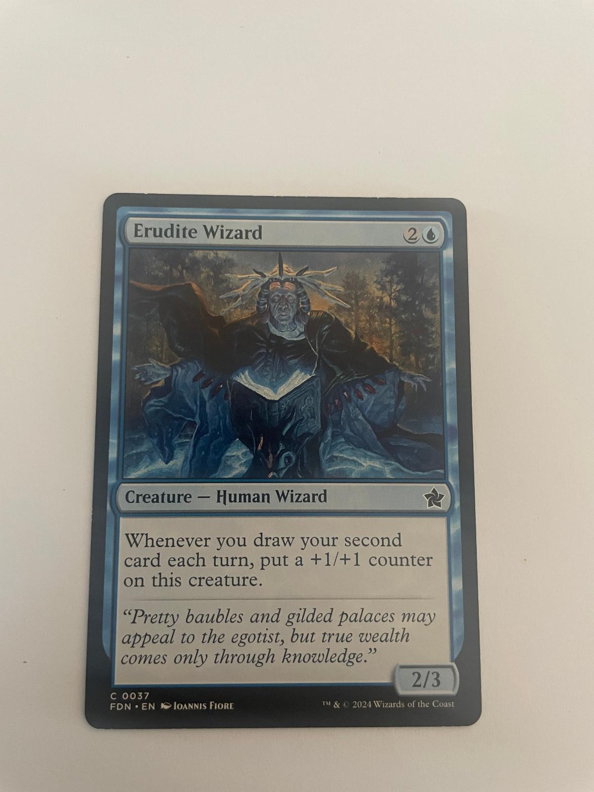 Erudite Wizard 37 Foundations FDN NM