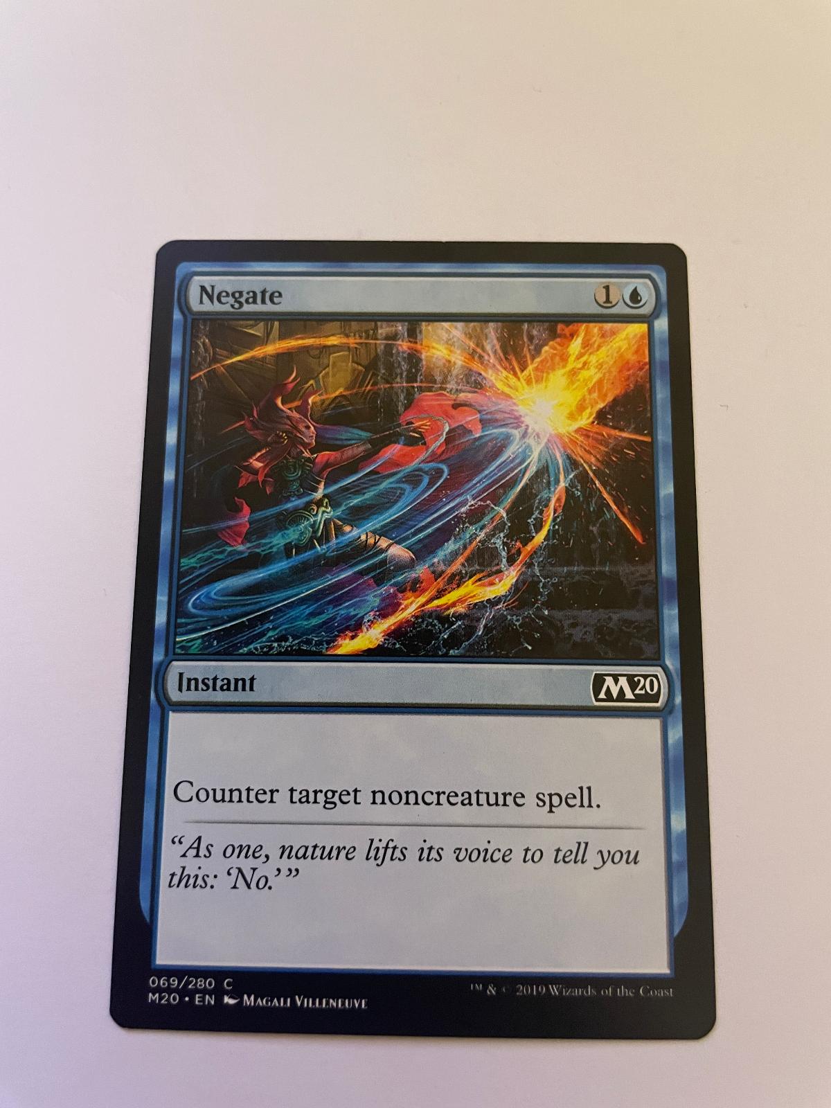 Negate 69 Common Core Set 2020 Magic: The Gathering Near Mint