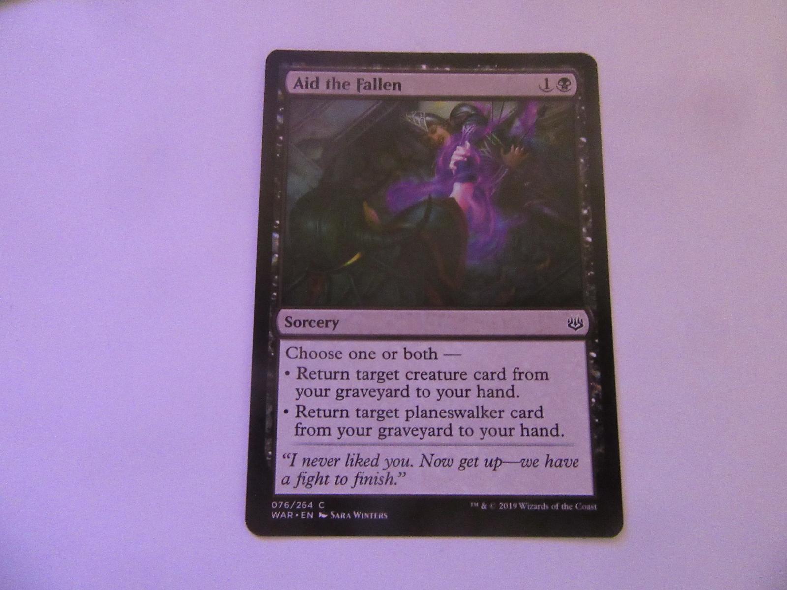 Aid the Fallen 76 The List Reprints NM