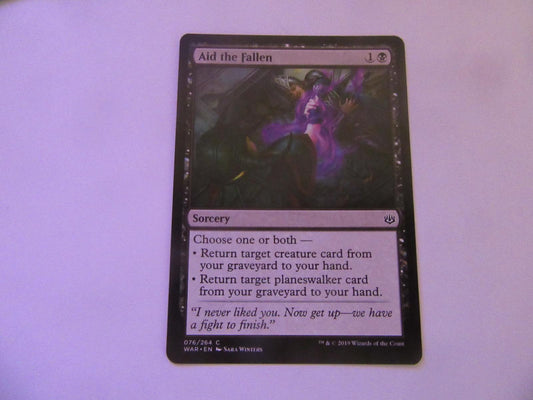 Aid the Fallen 76 The List Reprints NM