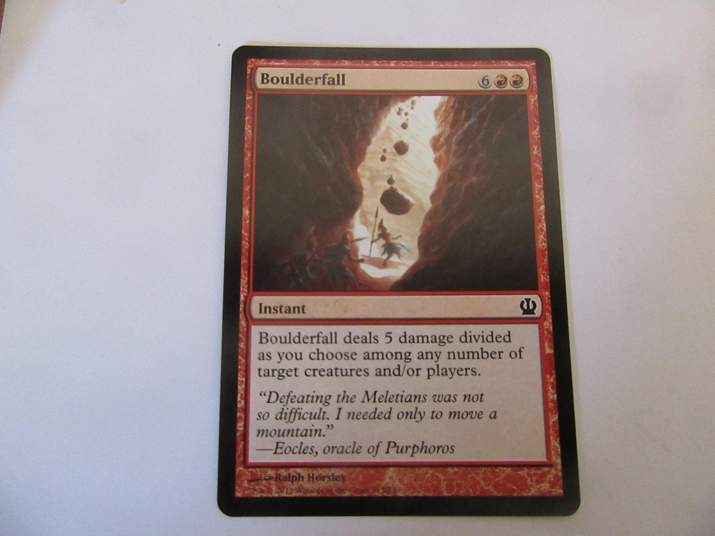 Boulderfall 115 Theros NM