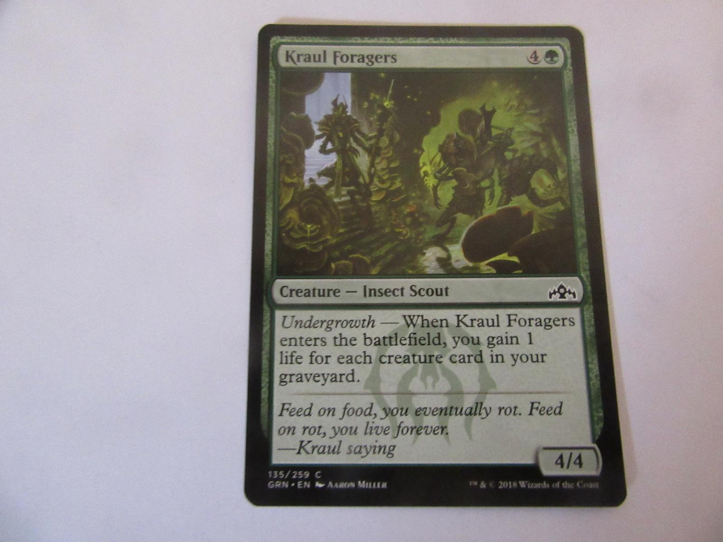 Kraul Foragers 135 Guilds of Ravnica NM