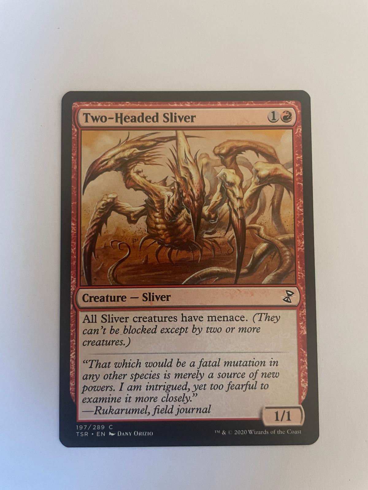 Two-Headed Sliver 197 Time Spiral: Remastered TSR NM