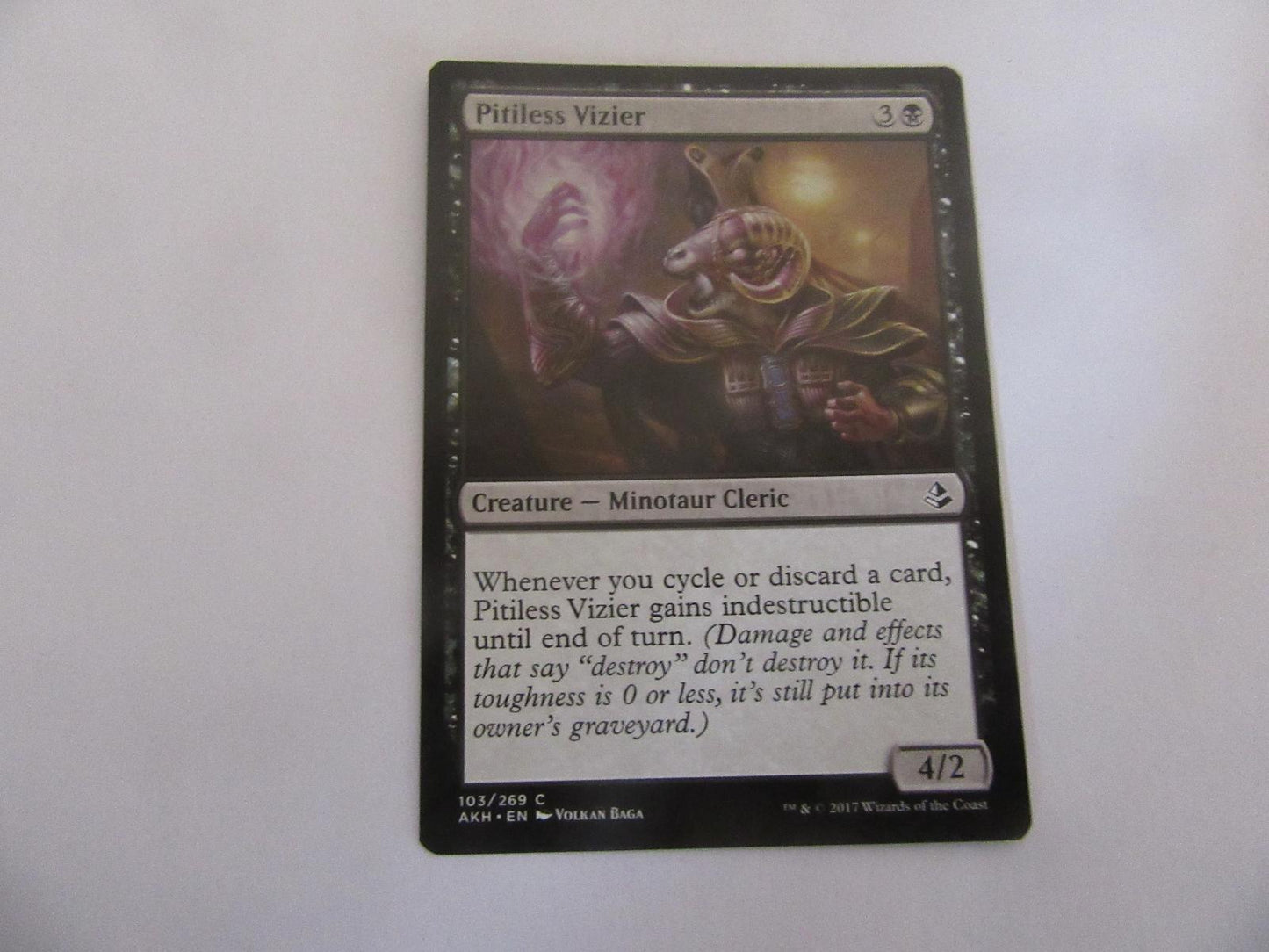 Pitiless Vizier 103 Amonkhet NM