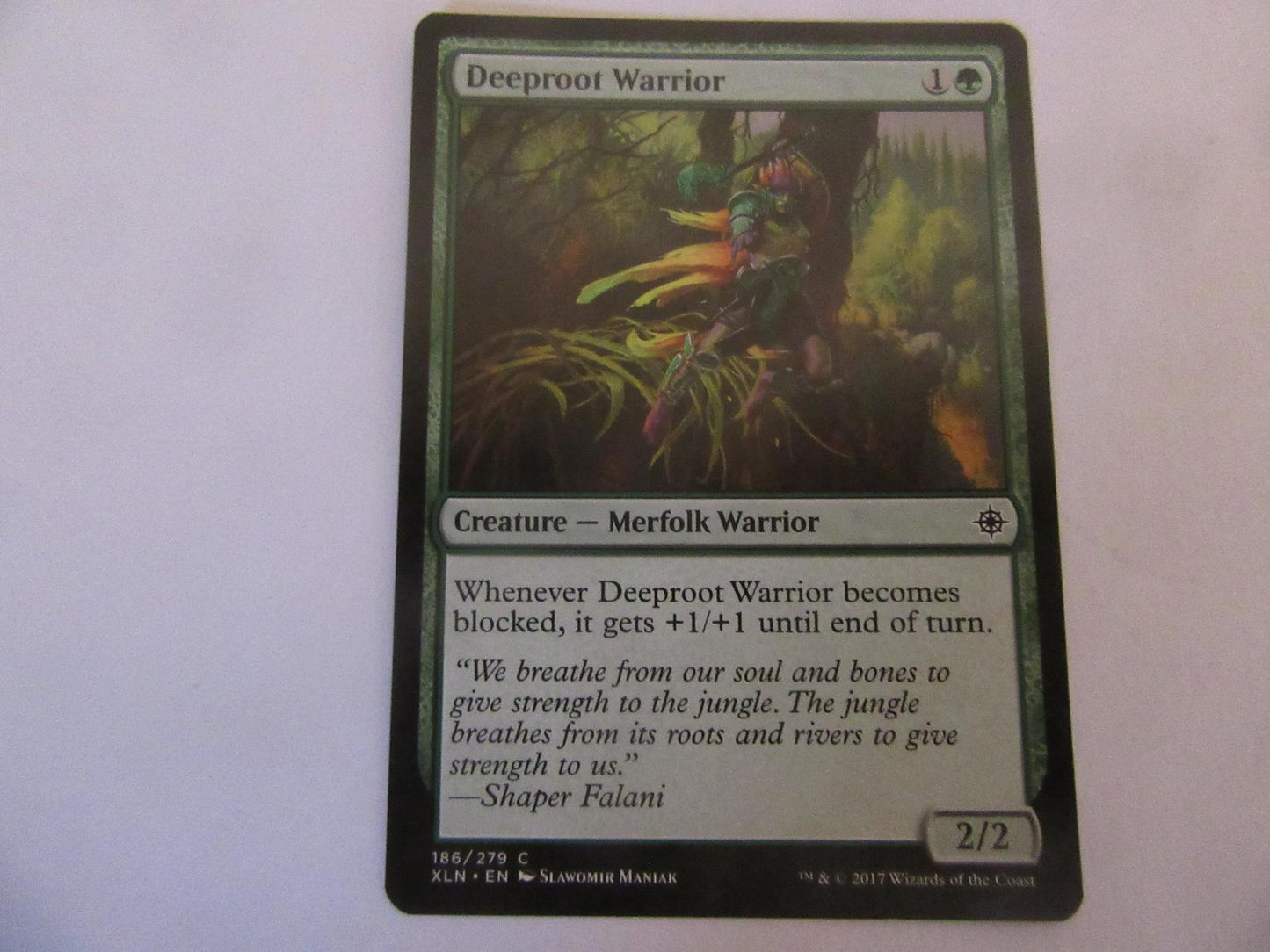 Deeproot Warrior 186 Ixalan NM