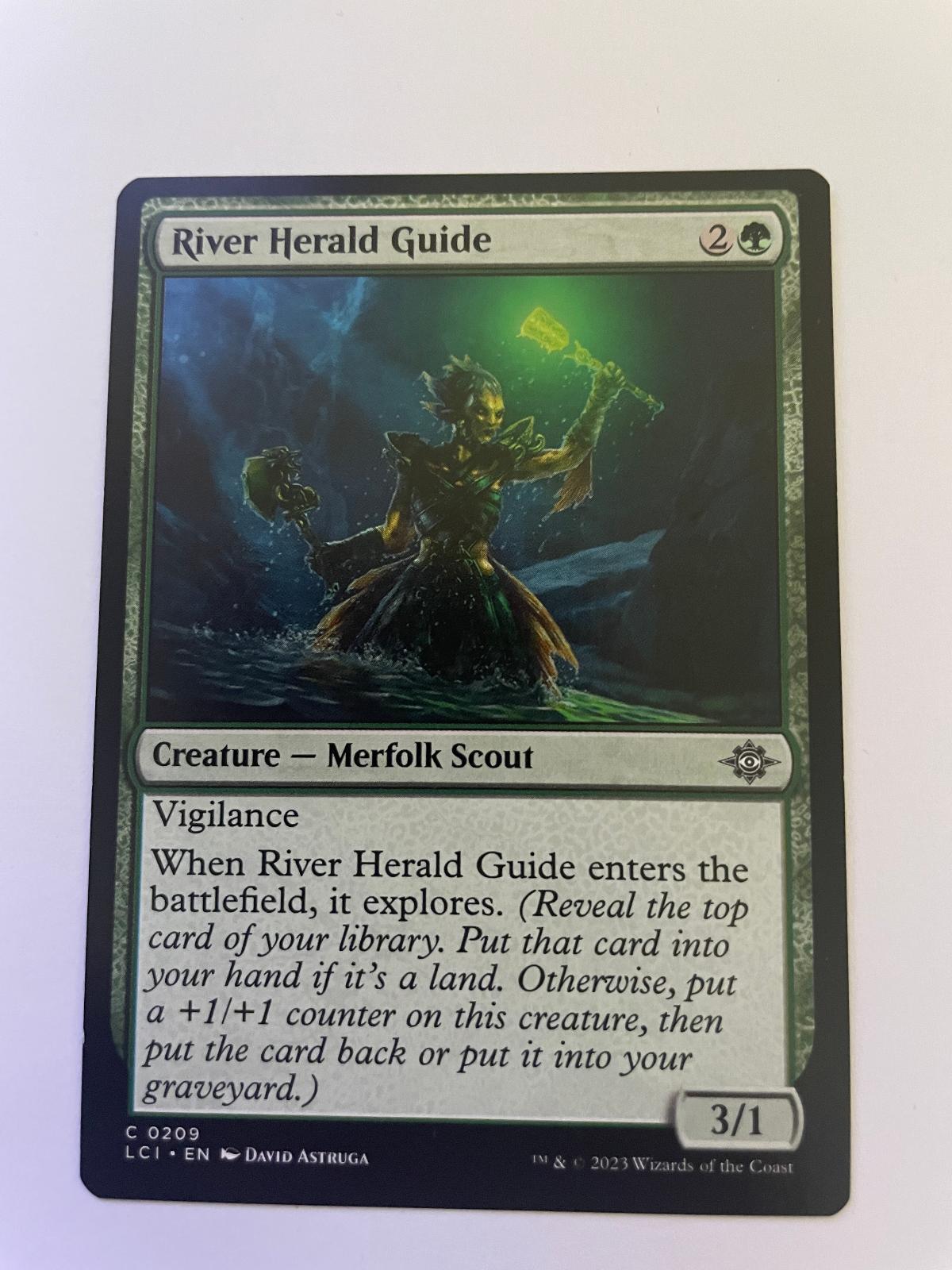 River Herald Guide 209 Common The Lost Caverns of Ixalan Magic: The Gathering NM