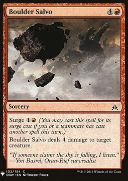 Boulder Salvo