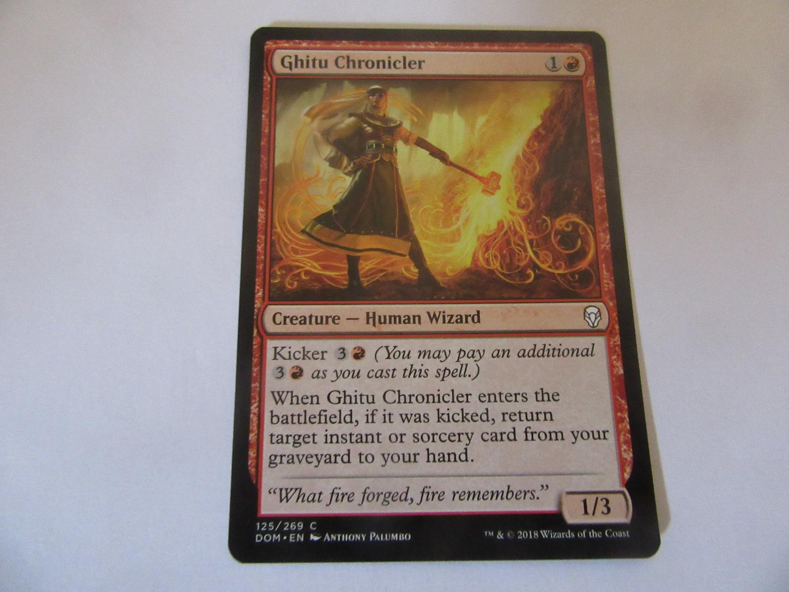 Ghitu Chronicler 125 Dominaria NM