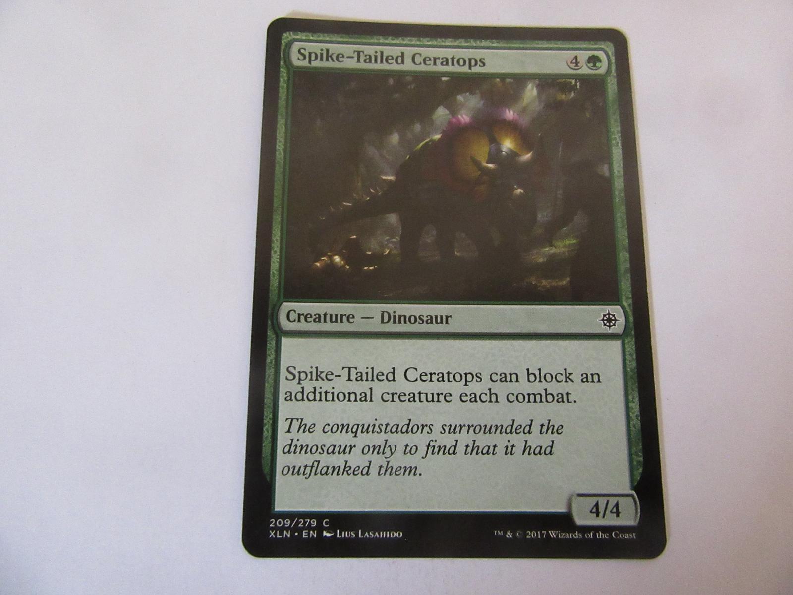 Spike-Tailed Ceratops 209 Ixalan NM
