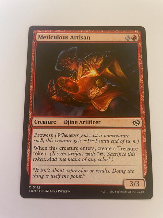 Meticulous Artisan 112 Common Tarkir: Dragonstorm Magic: The Gathering Near Mint