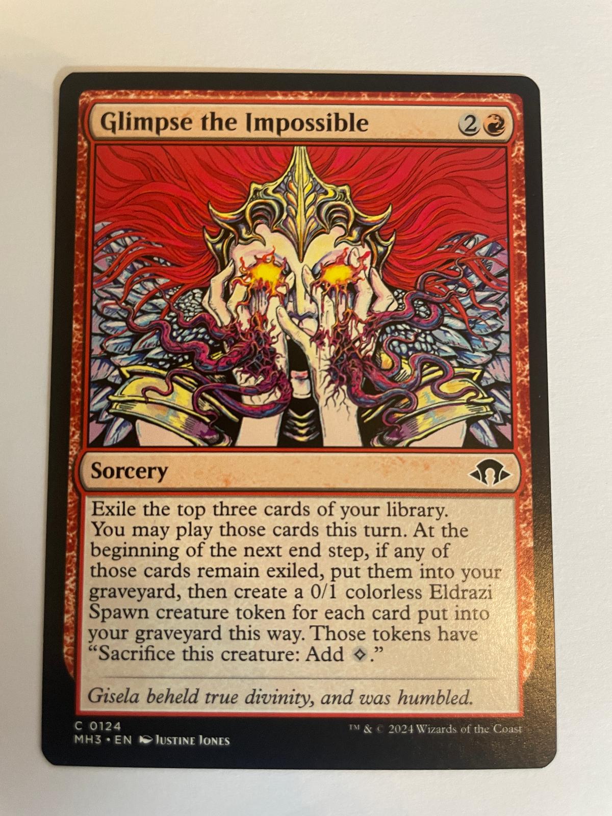Glimpse the Impossible 124 Modern Horizons 3 NM